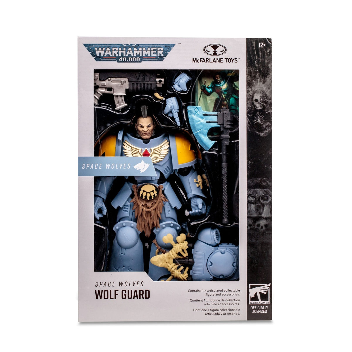 Productafbeelding Warhammer 40k - Space Wolves Wolf Guard actiefiguur 18 cm