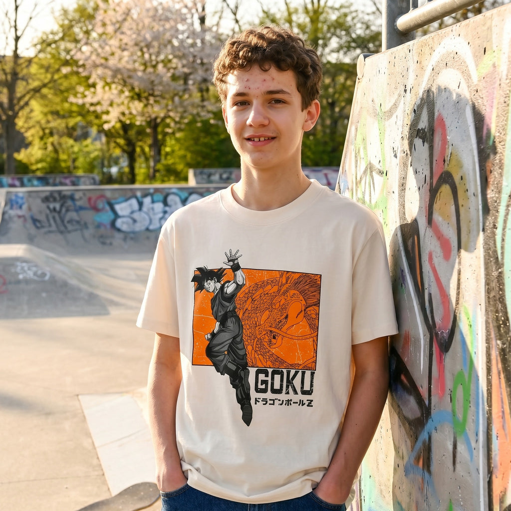 Productafbeelding Dragon Ball Z - Goku en Shenron Oversize T-shirt