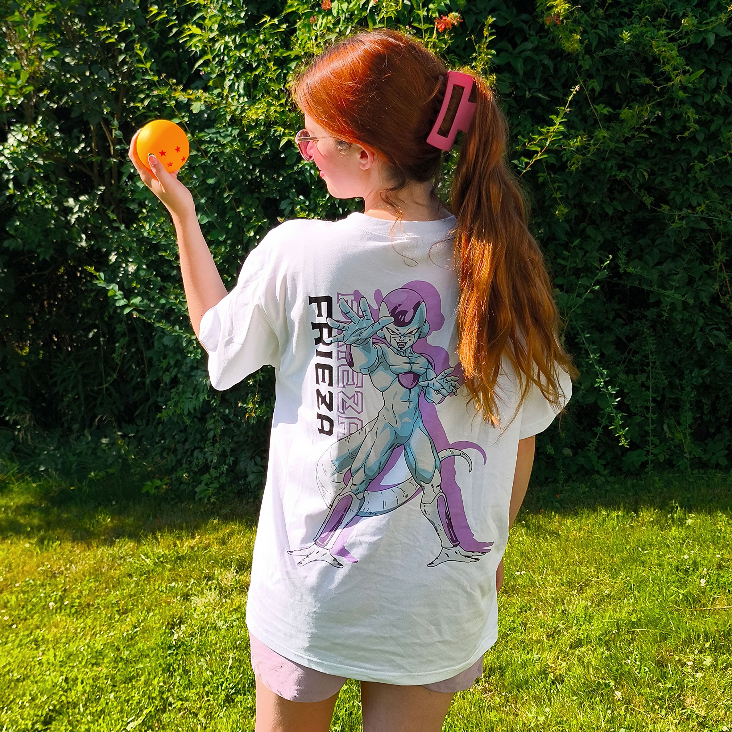 Productafbeelding Dragon Ball Z - Freezer oversized T-shirt wit
