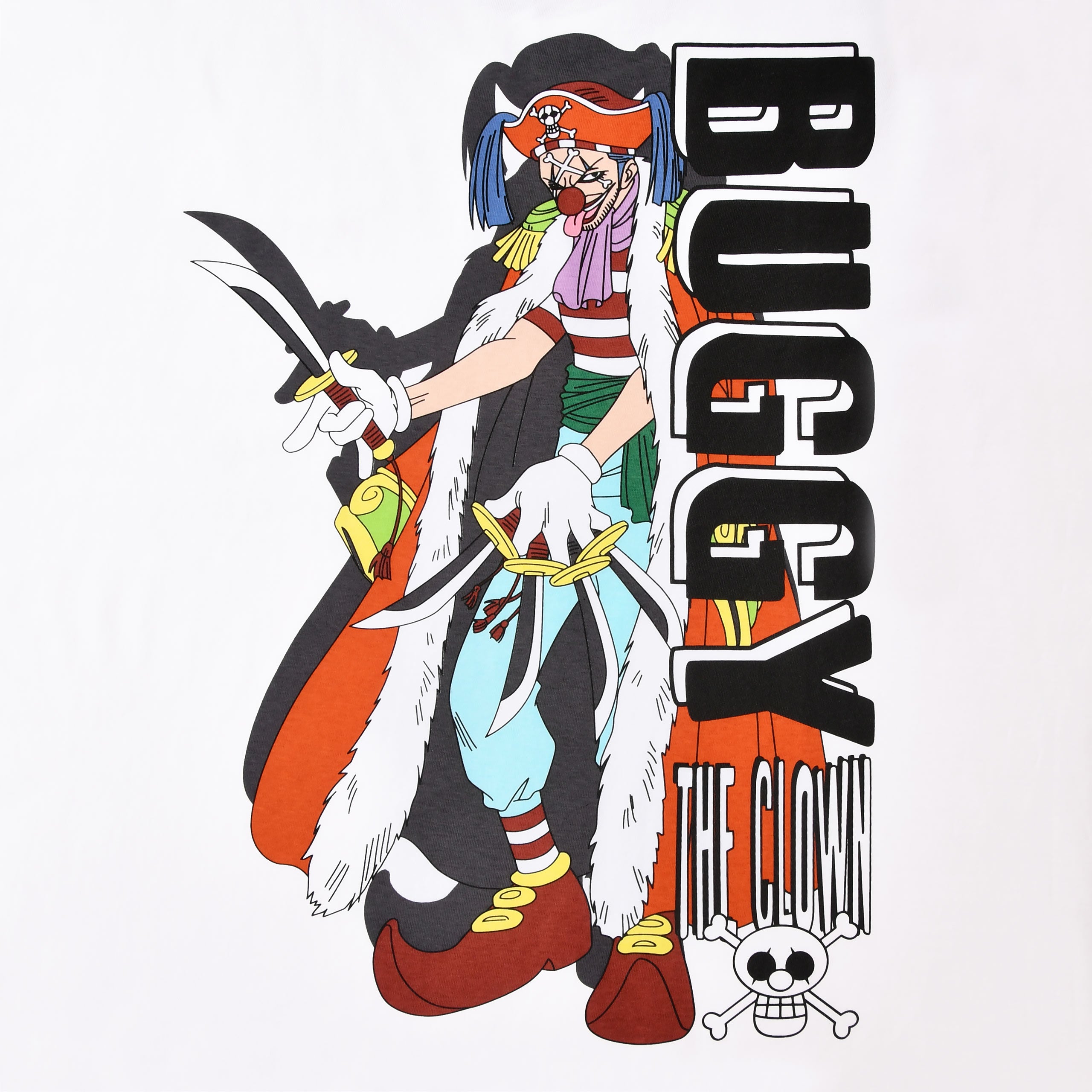 Productafbeelding One Piece - Buggy Oversize T-shirt wit