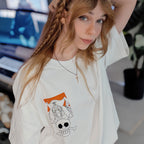 Productafbeelding One Piece - Buggy Oversize T-shirt wit