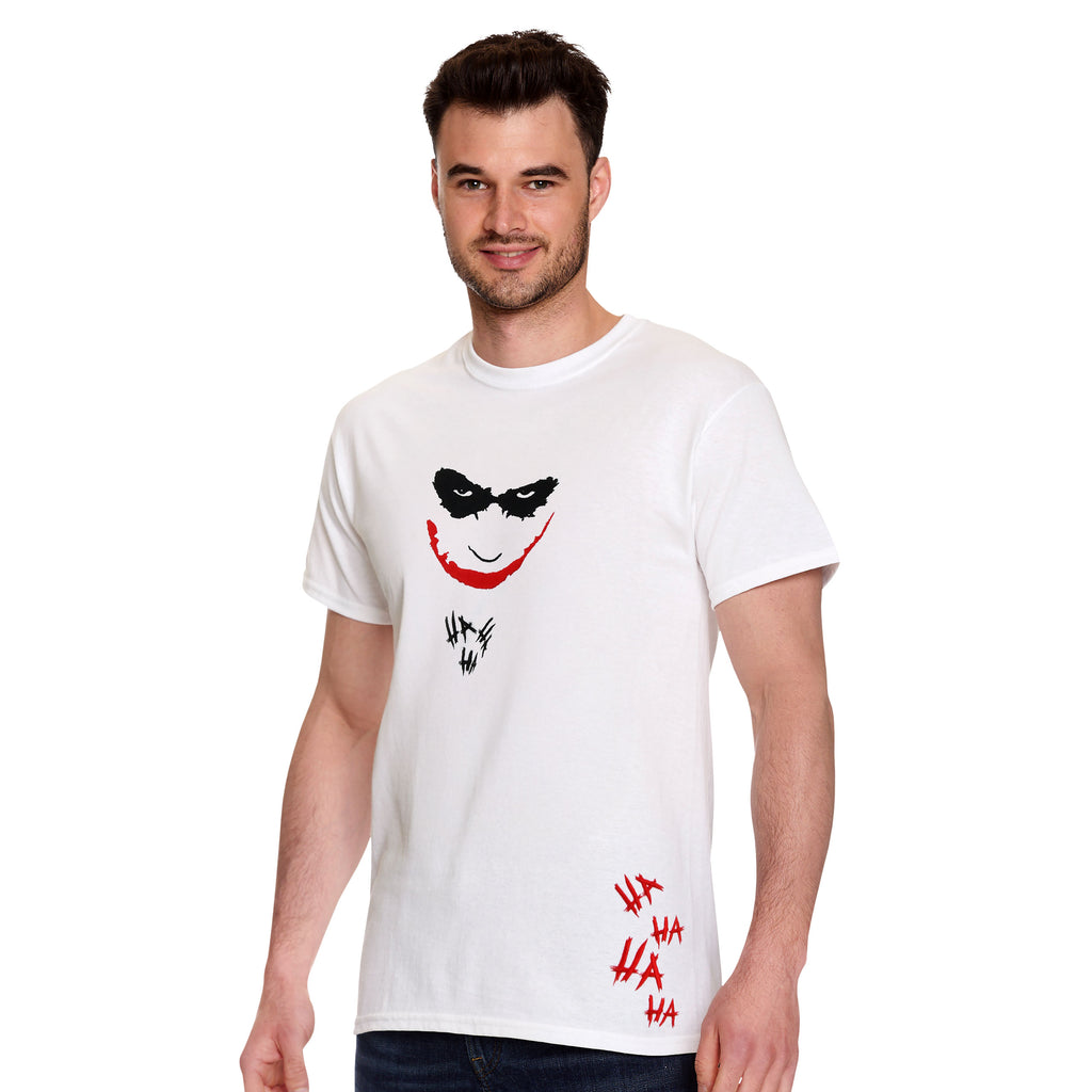 Productafbeelding Joker - Hahaha Premium Oversize T-shirt wit
