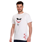 Productafbeelding Joker - Hahaha Premium Oversize T-shirt wit