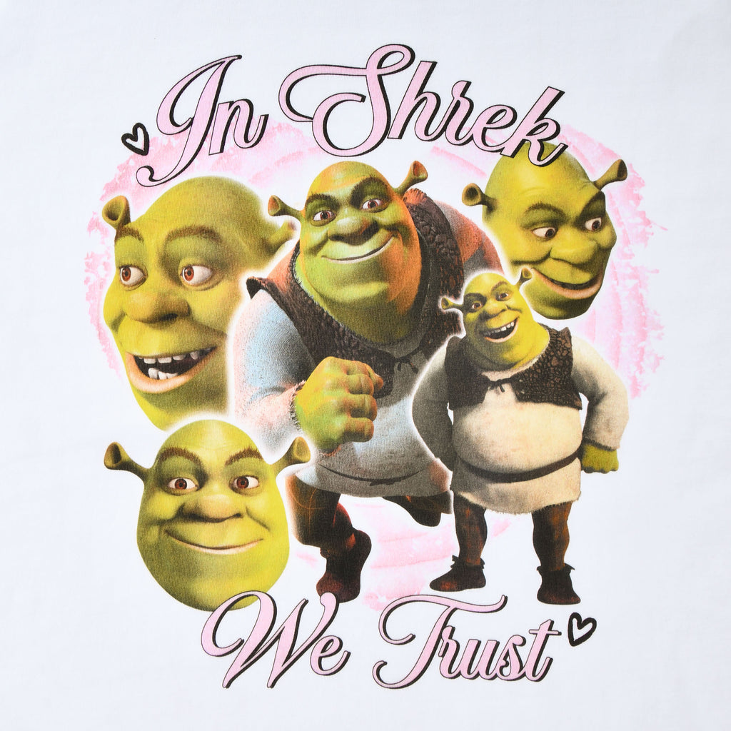 Productafbeelding Shrek - In Shrek We Trust T-shirt wit