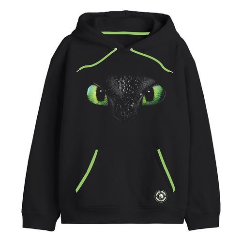 Productafbeelding Hoe tem je een draak - Toothless Trainer Hoodie zwart