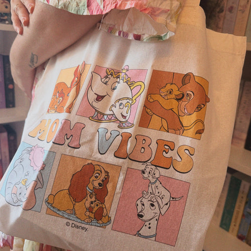 Productafbeelding Mom Vibes - Disney Katoenen Tas Wit