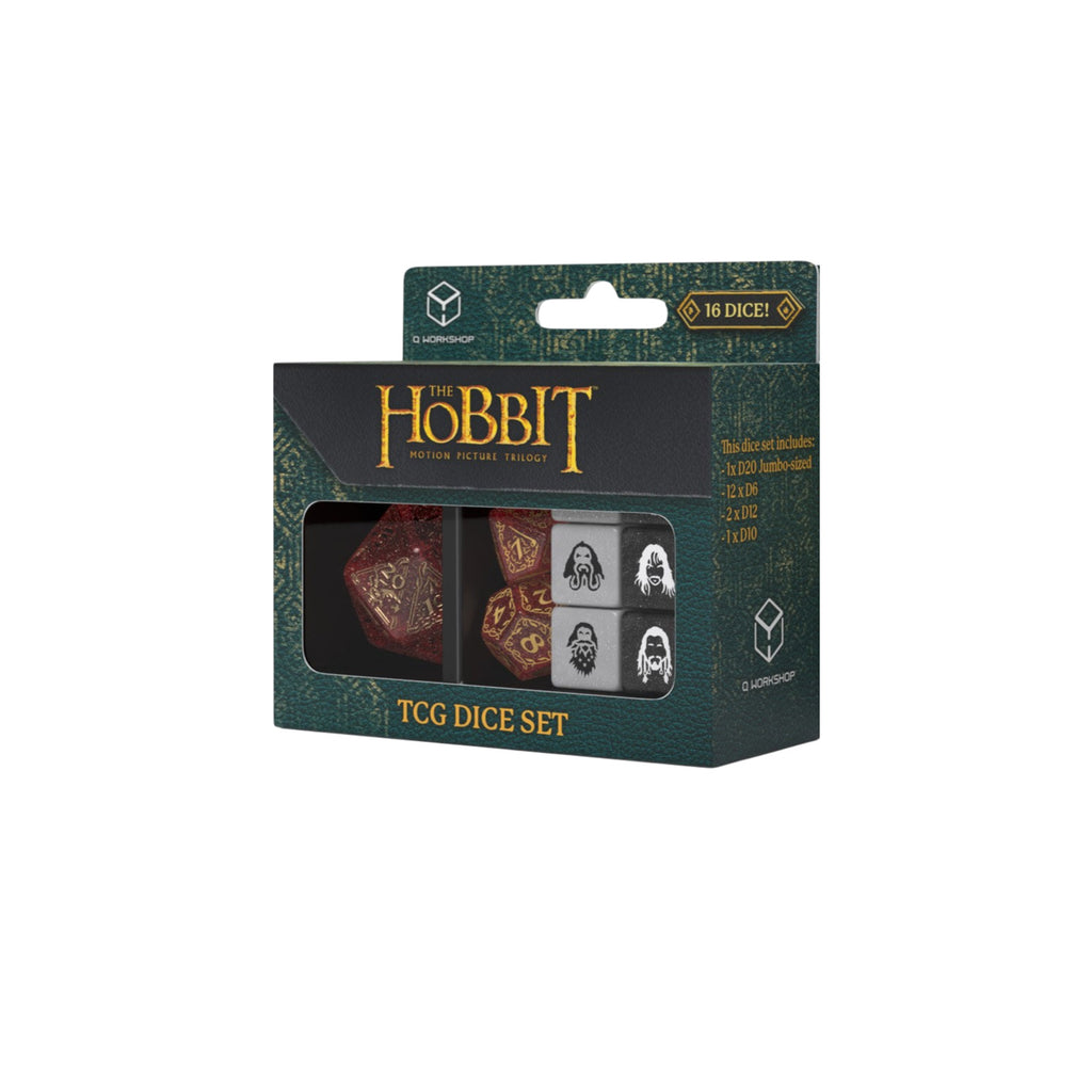 Productafbeelding The Hobbit - Ember Hearth TCG Dobbelset 16-delig