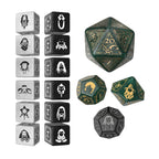 Productafbeelding The Hobbit - Verdant Grove TCG Dobbelstenen Set 16-delig