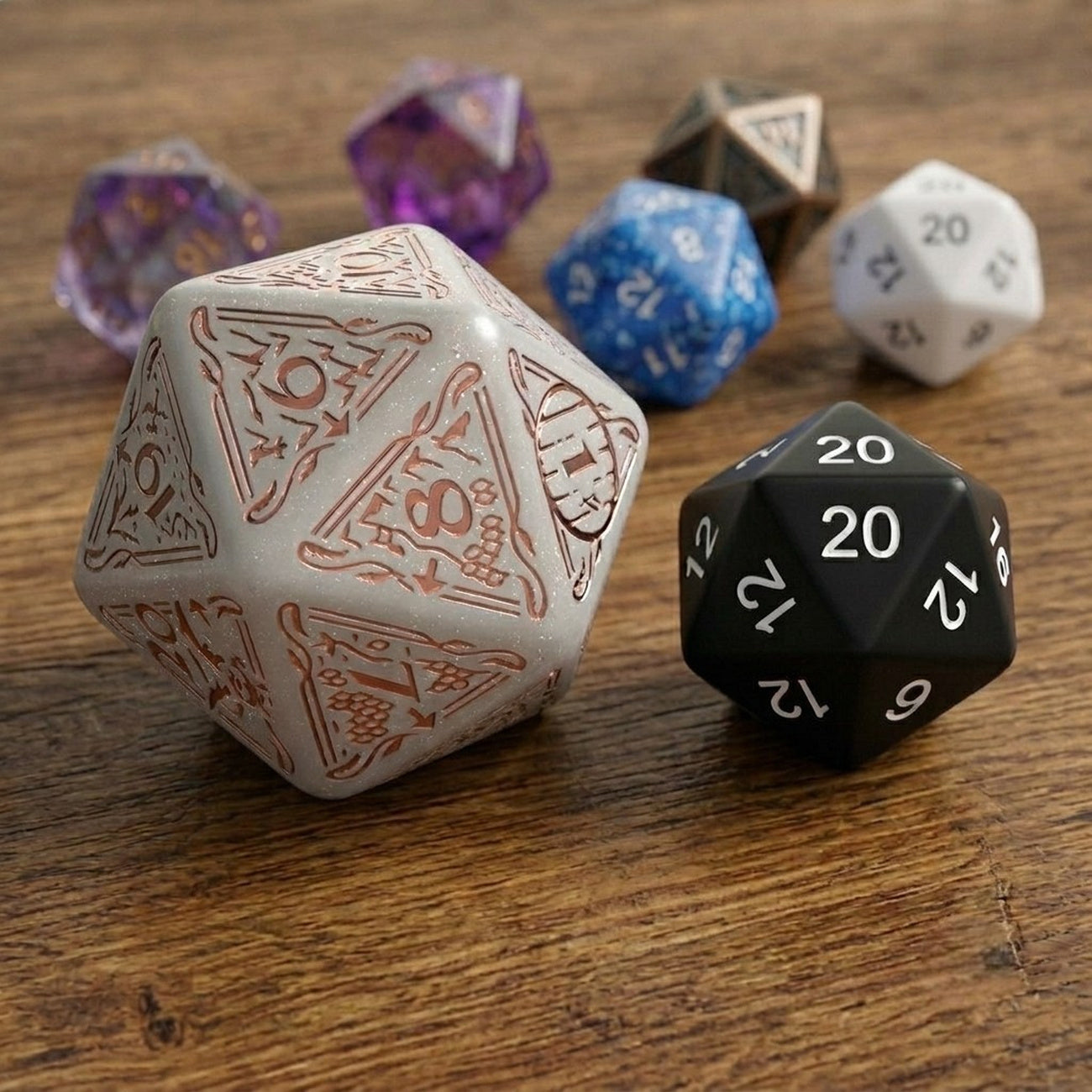 Productafbeelding The Hobbit - D20 Radiant TCG D20 Jumbo Dobbelsteen