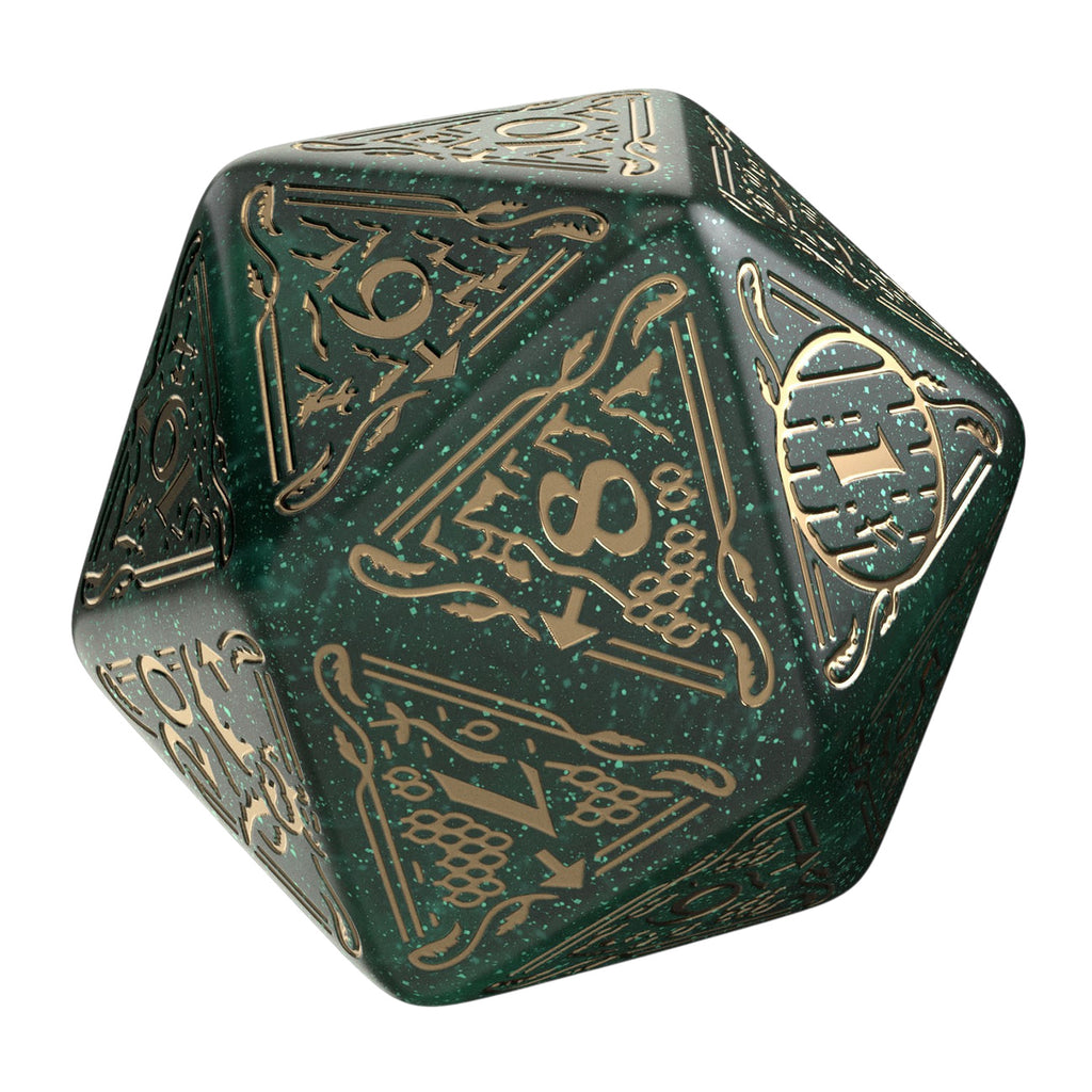Productafbeelding The Hobbit - Verdant TCG D20 jumbo dobbelsteen
