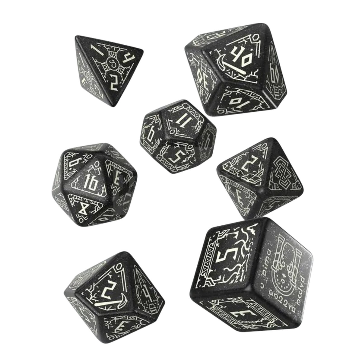 Productafbeelding The Lord of the Rings - Moria RPG Dobbelstenset 7-delig