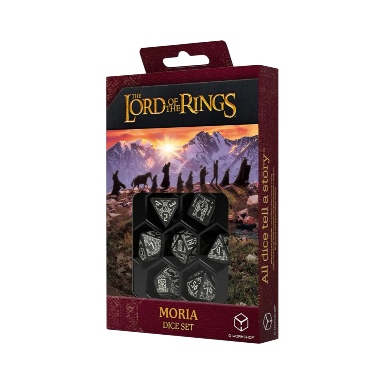 Productafbeelding The Lord of the Rings - Moria RPG Dobbelstenset 7-delig