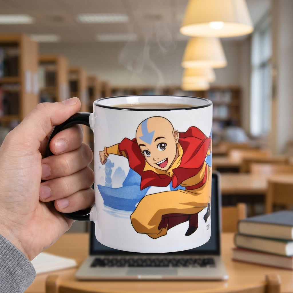Productafbeelding Avatar The Last Airbender - Aang Pose Mok