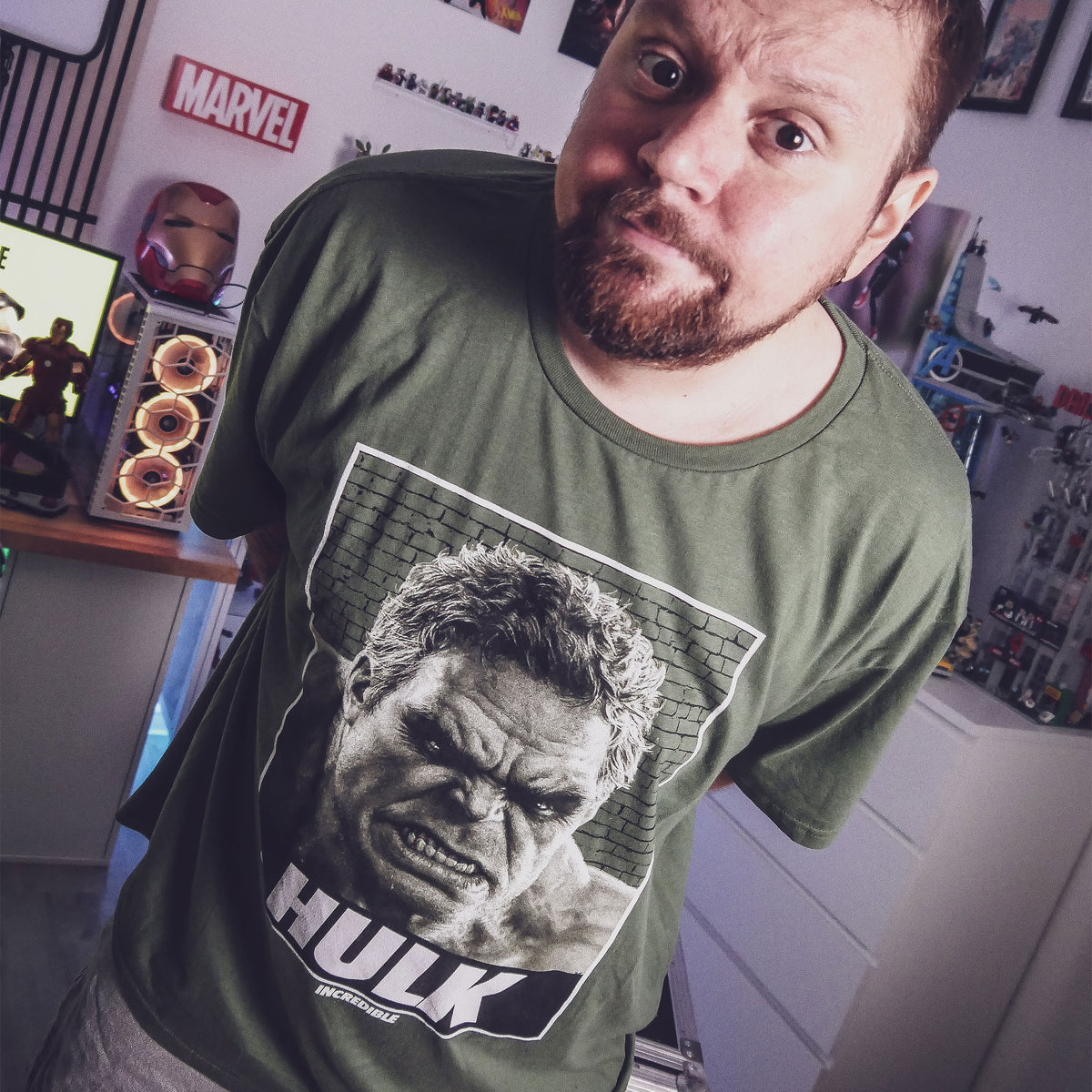 Productafbeelding Hulk - Incredible T-shirt groen