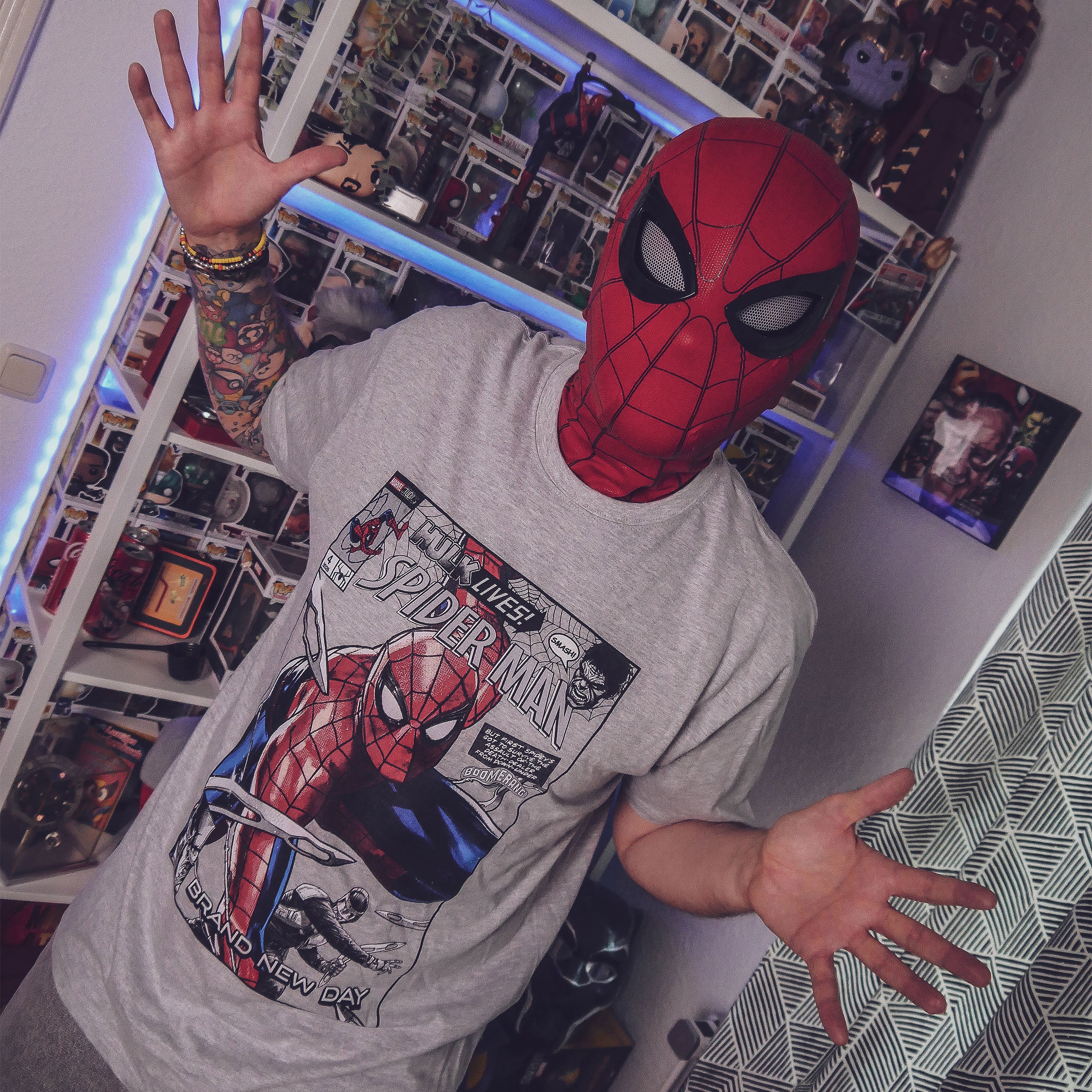 Productafbeelding Spider-Man - Brand New Day grijs T-shirt