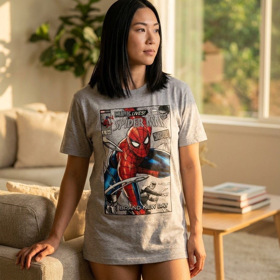 Productafbeelding Spider-Man - Brand New Day grijs T-shirt