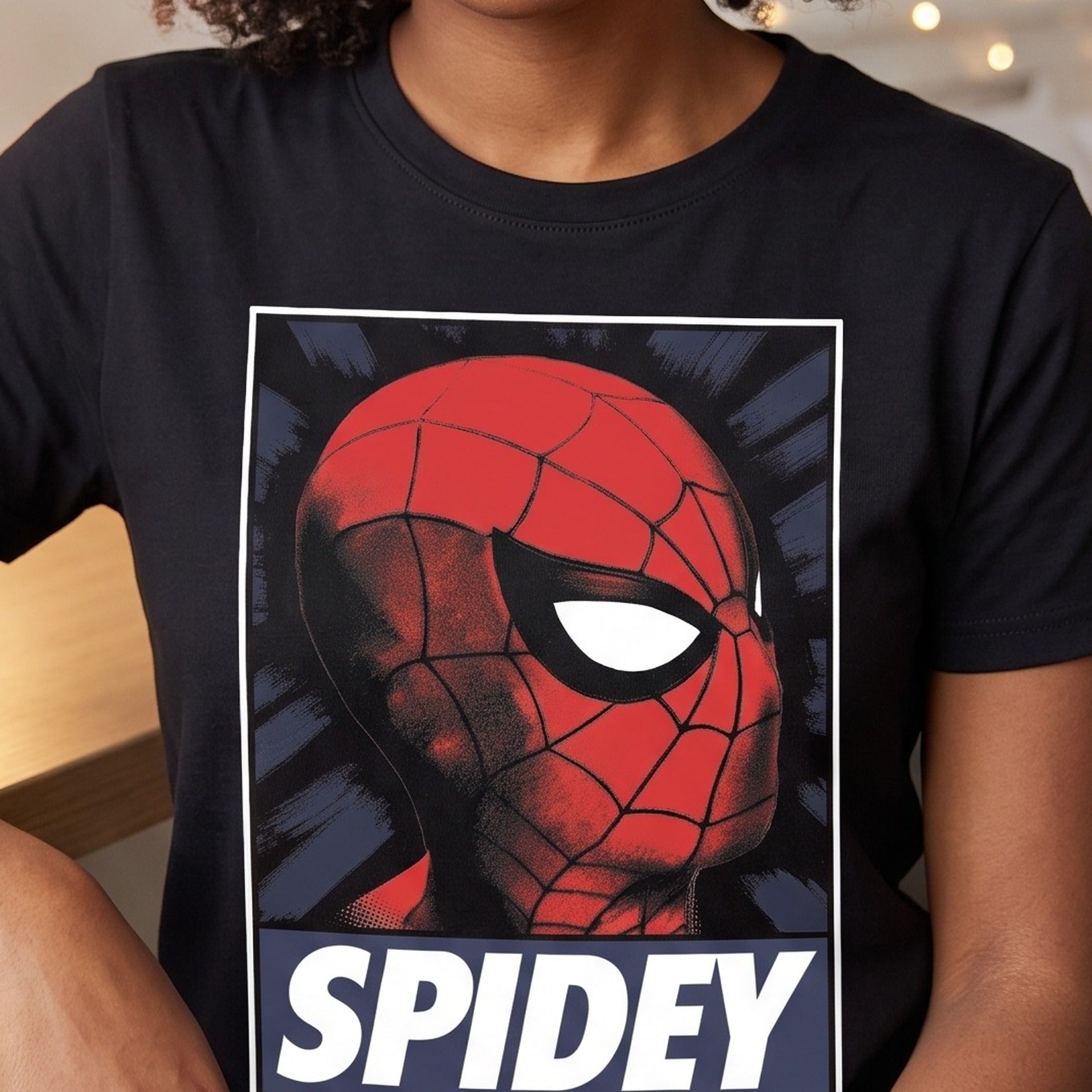 Productafbeelding Spider-Man - Spidey Great Power T-shirt zwart
