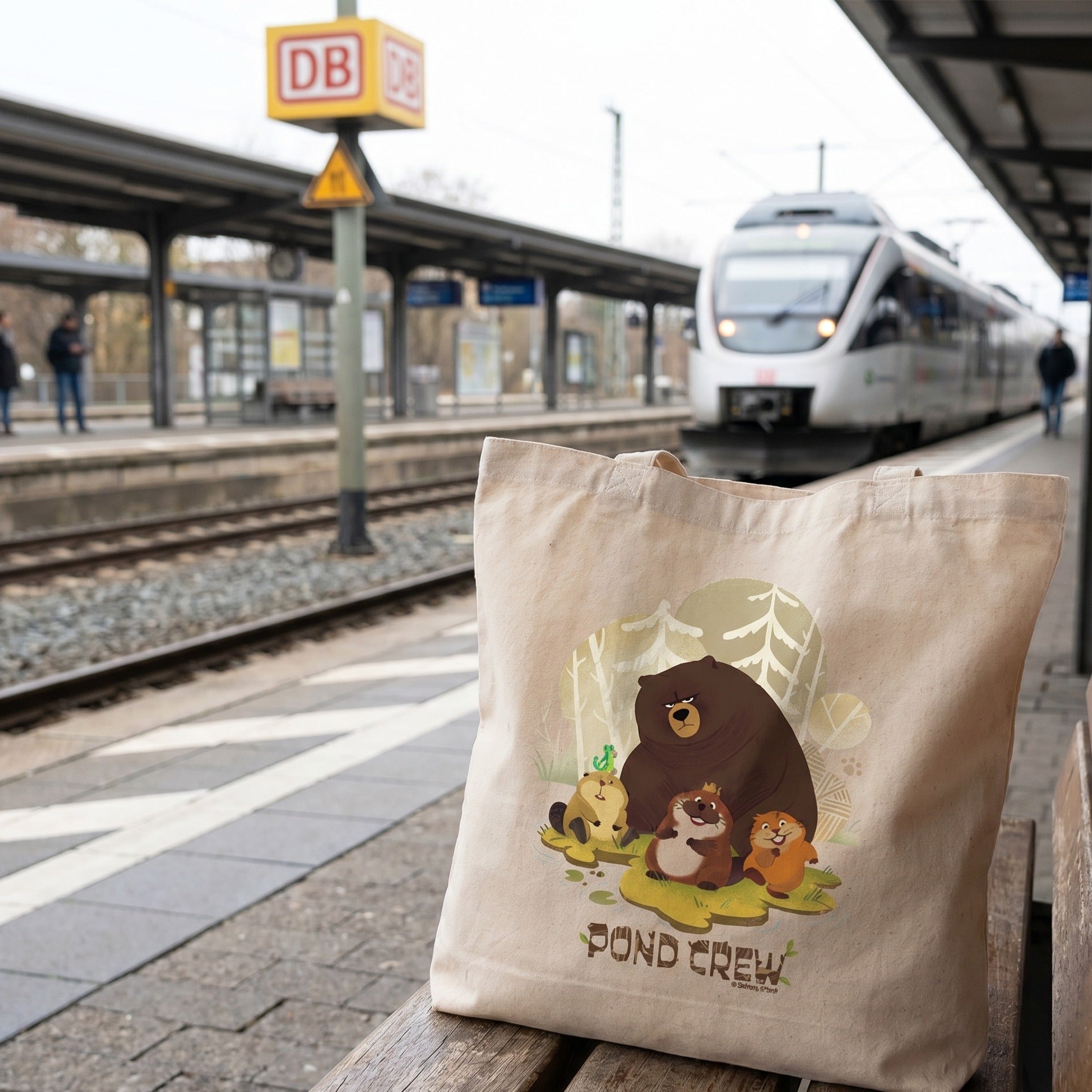 Productafbeelding Hoppers - Vijver Crew Tote Bag