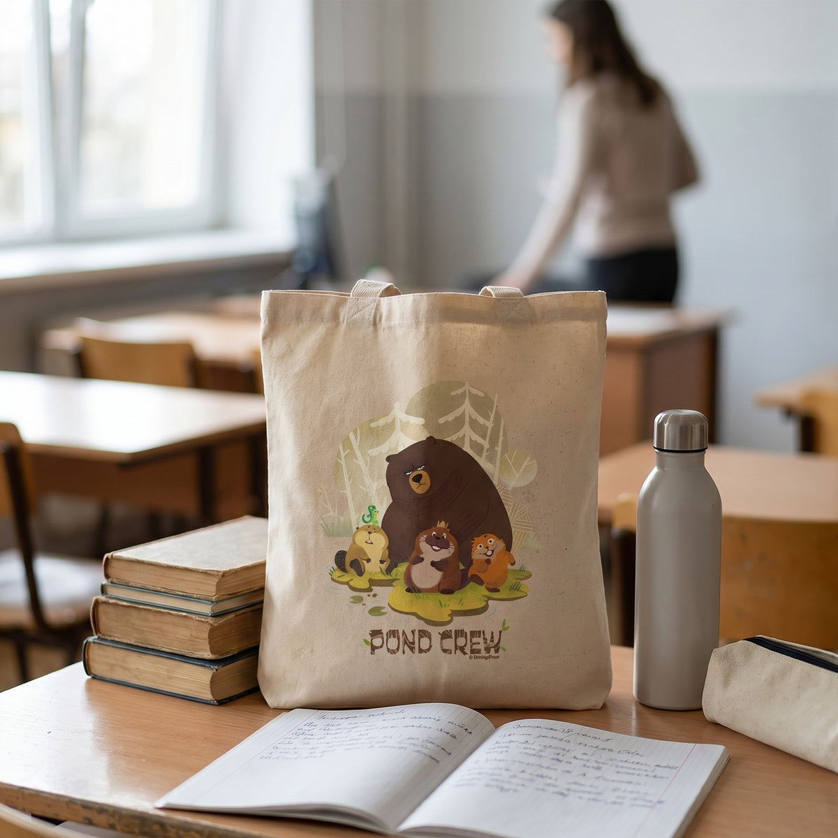 Productafbeelding Hoppers - Vijver Crew Tote Bag