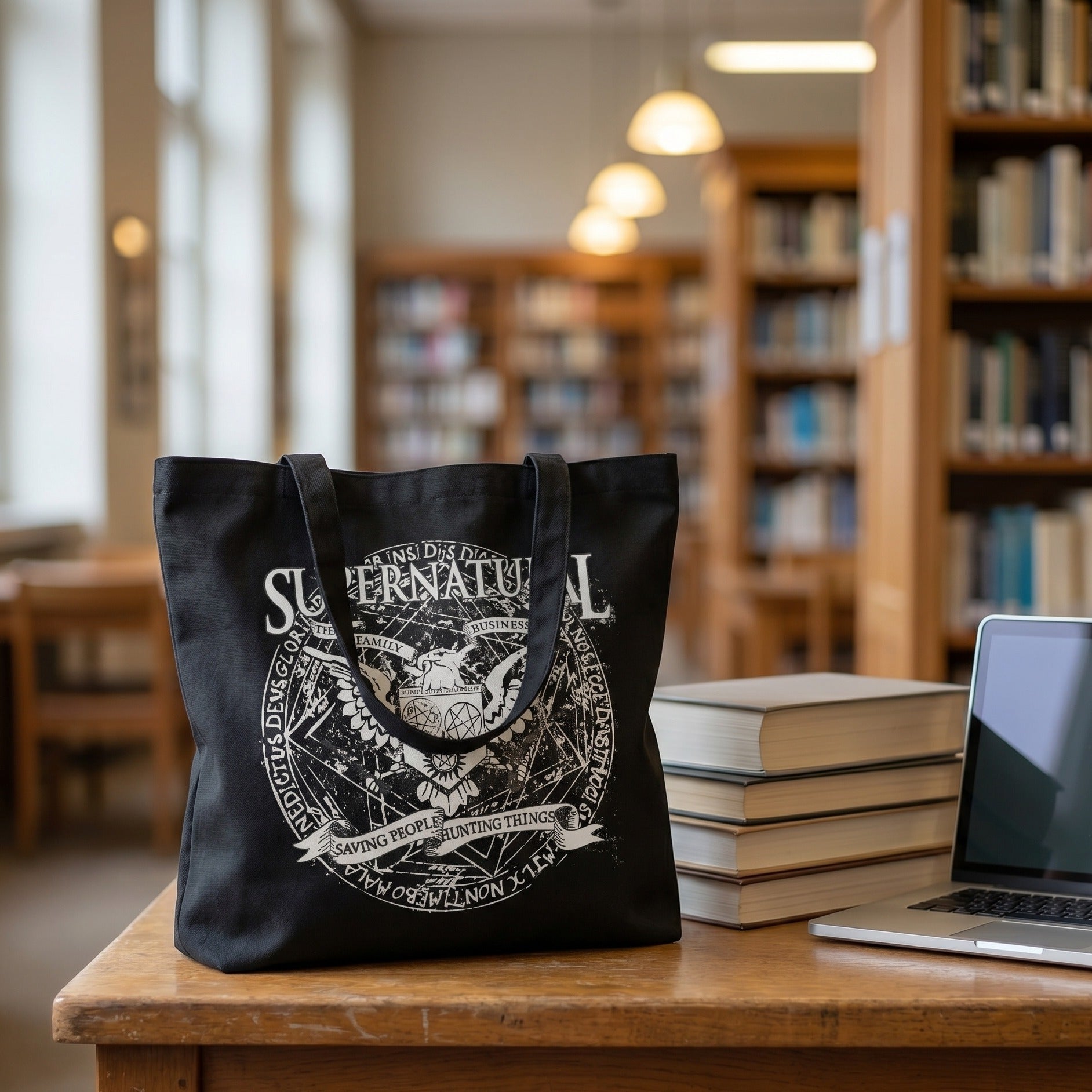 Product image Supernatural - Winchester Family Business Tote Bag