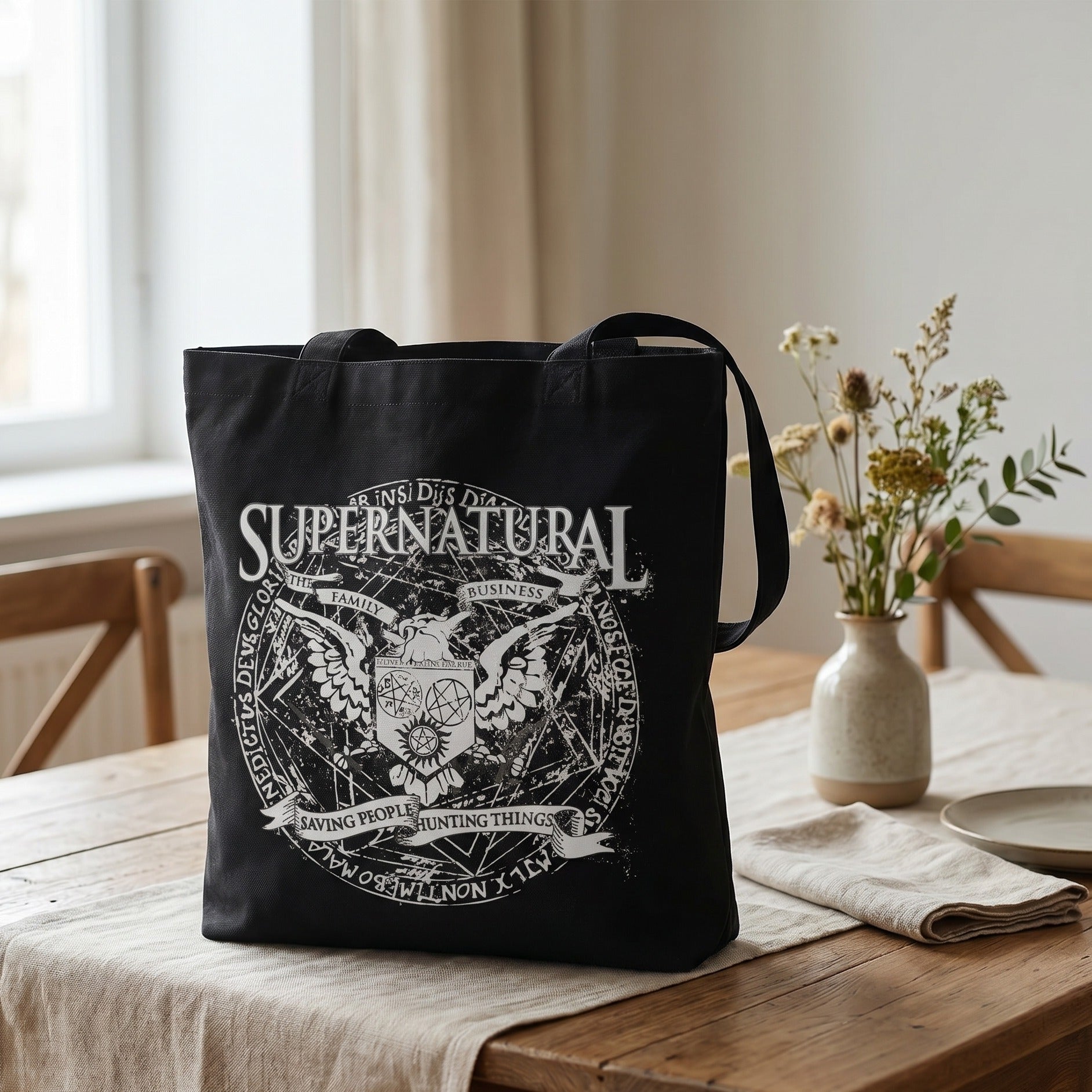 Product image Supernatural - Winchester Family Business Tote Bag