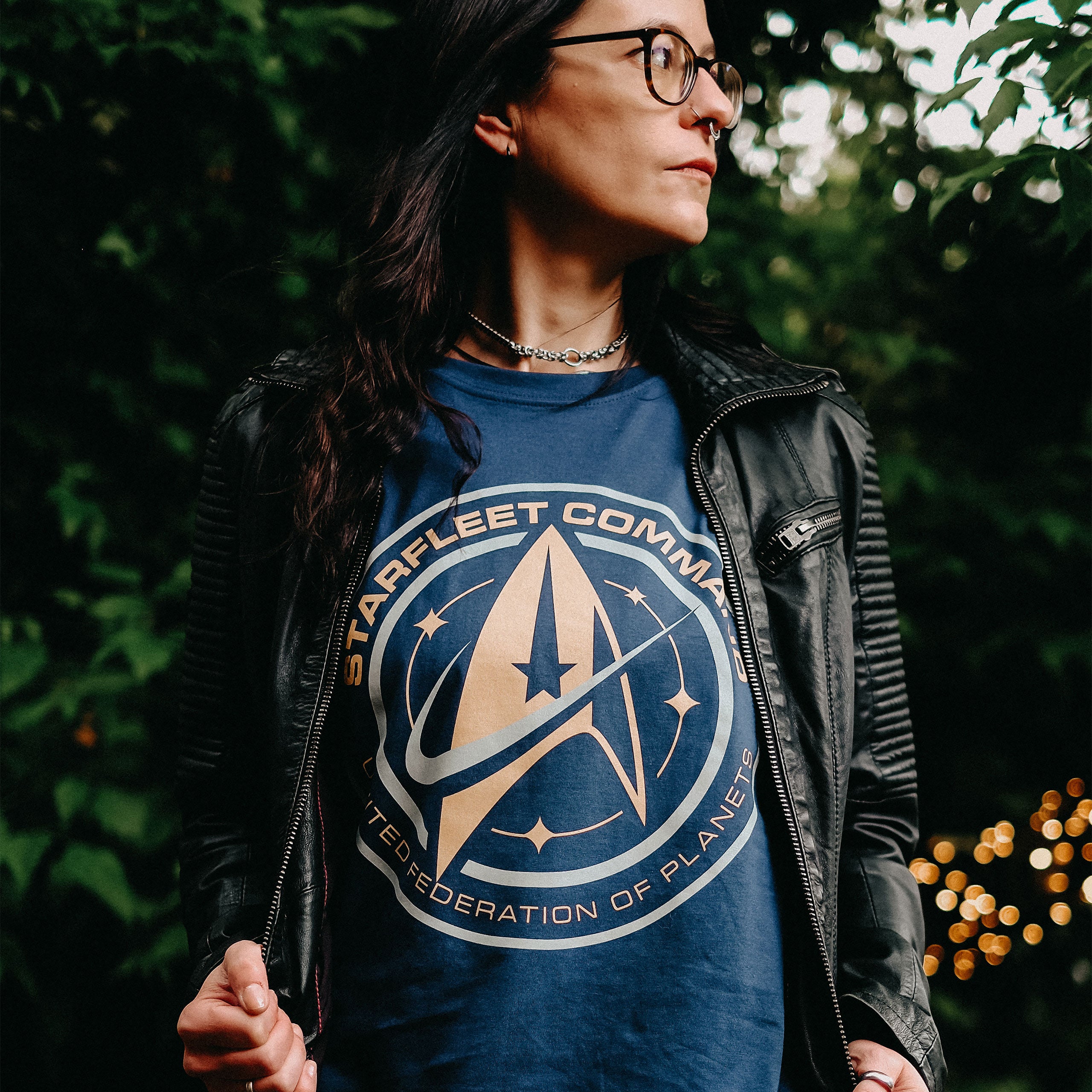 Productafbeelding Star Trek - Starfleet Command T-shirt blauw