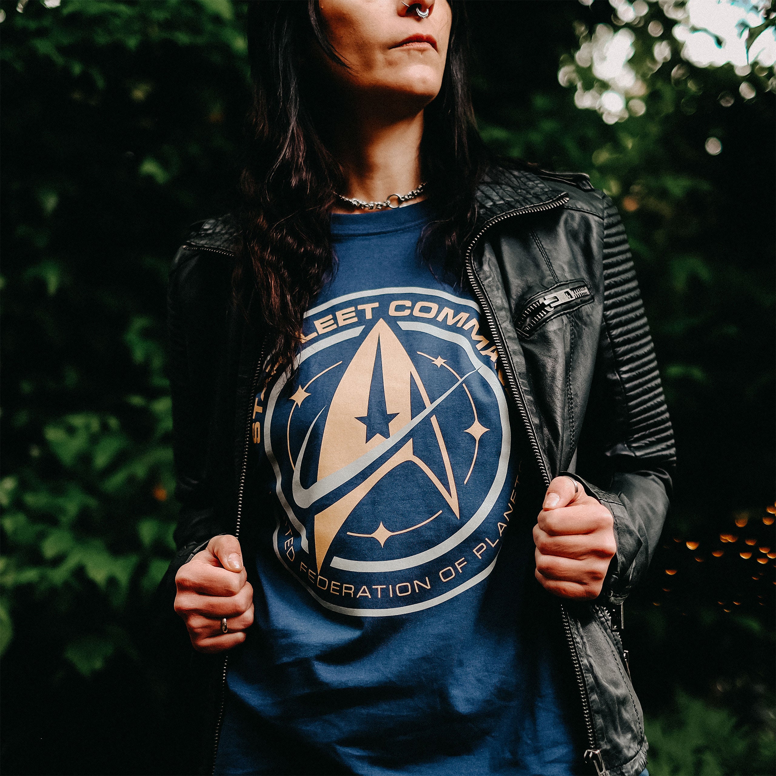 Productafbeelding Star Trek - Starfleet Command T-shirt blauw