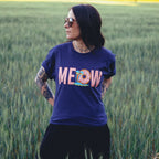 Productafbeelding SpongeBob - Gary Meow T-shirt blauw