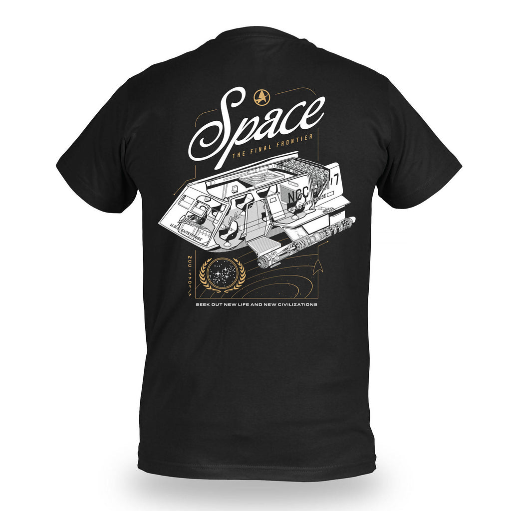 Productafbeelding Star Trek - Space The Final Frontier T-shirt