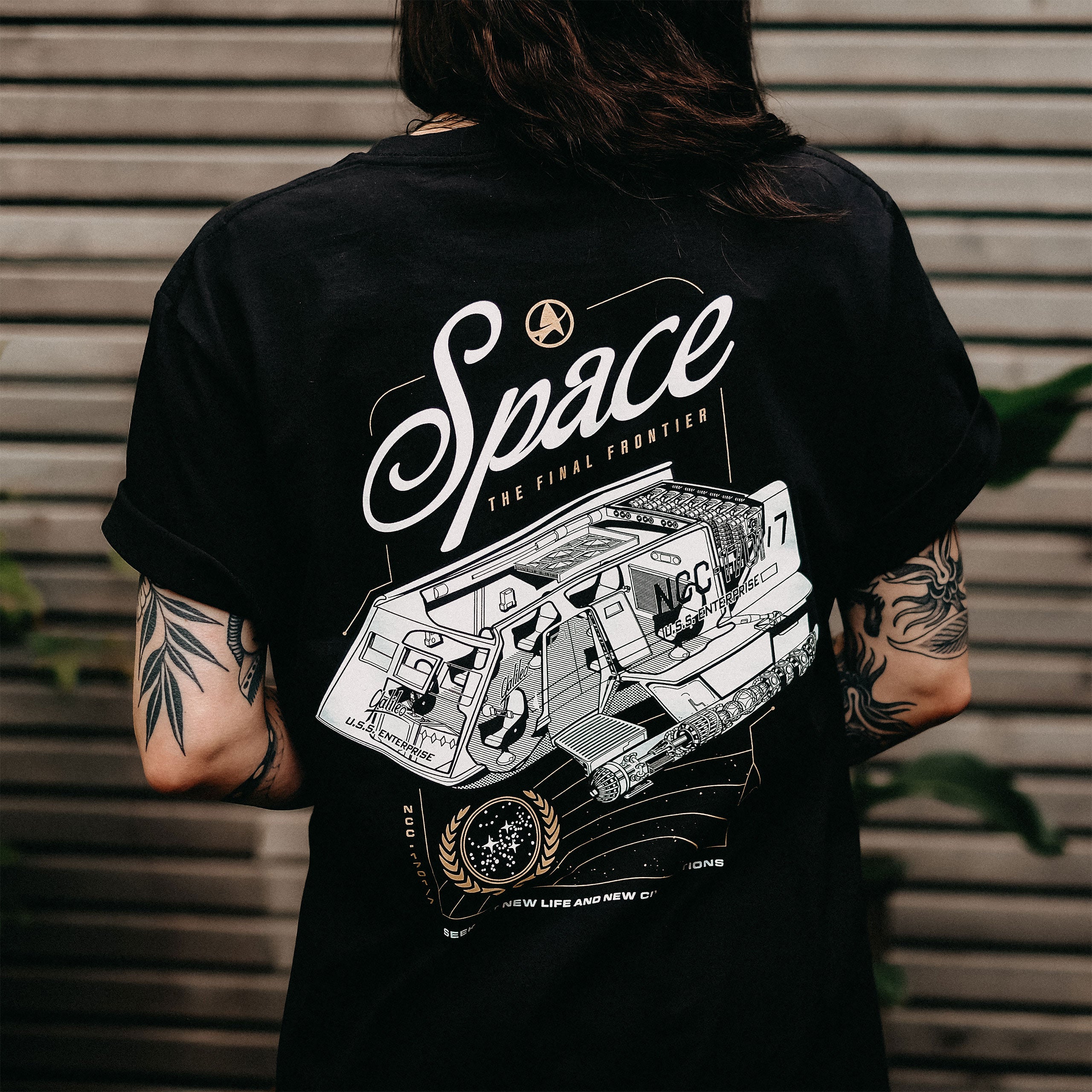 Productafbeelding Star Trek - Space The Final Frontier T-shirt