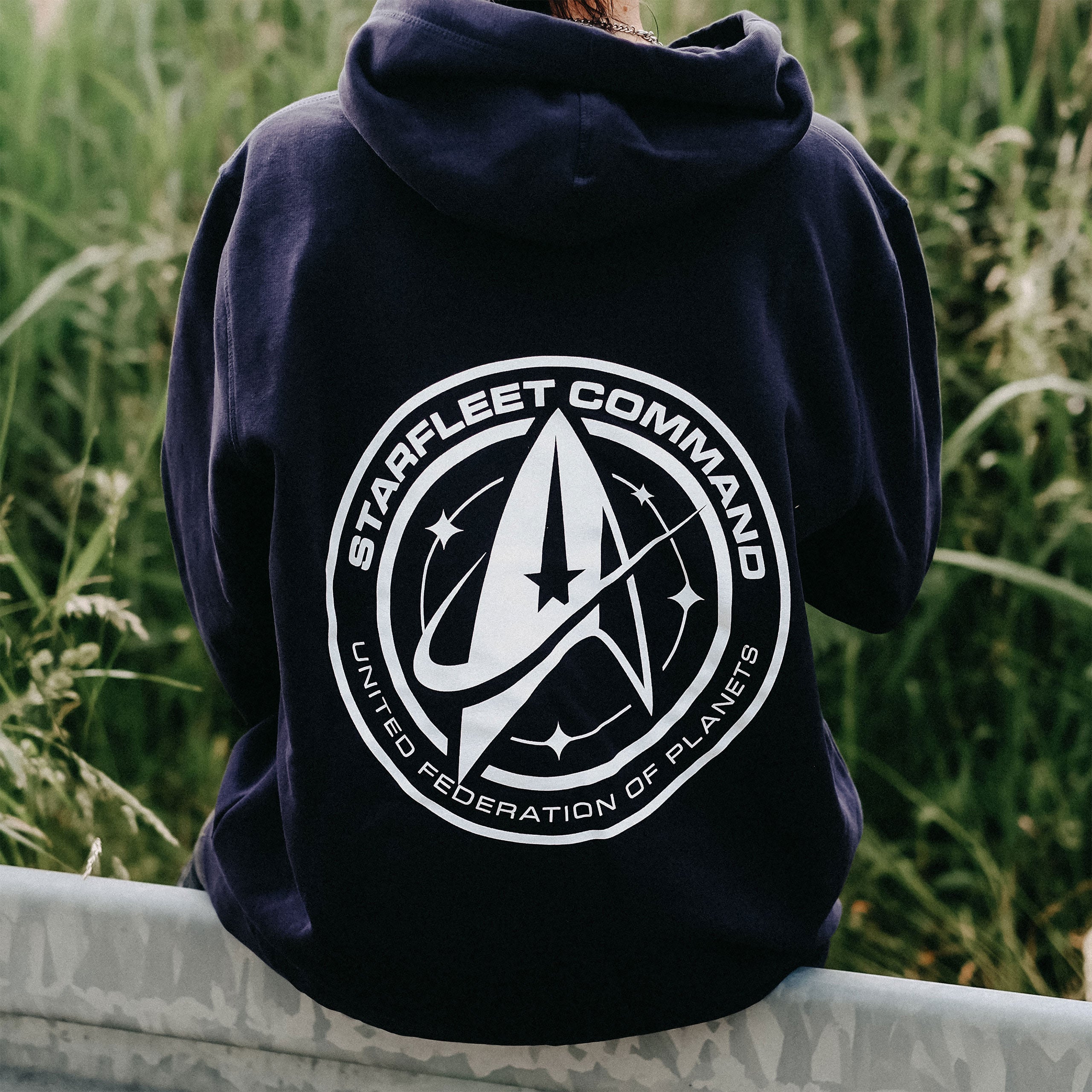Productafbeelding Star Trek - Starfleet Command Hoodie Blauw