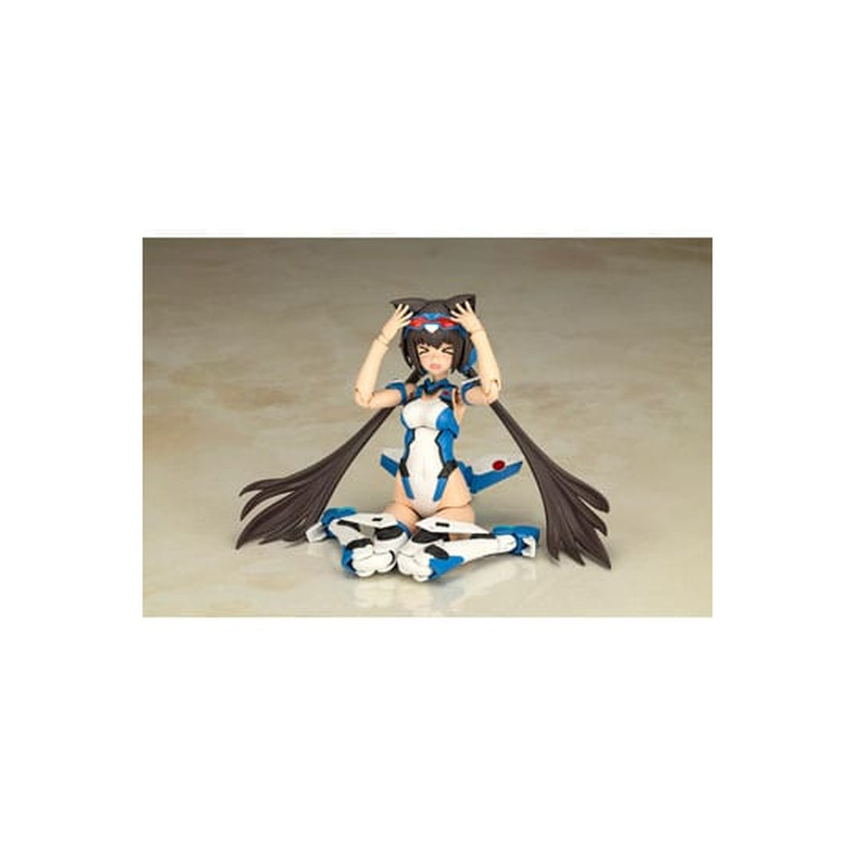 Productafbeelding Frame Arms Girl modelkit-figuur Stylet badpak Blue Impulse Color Version