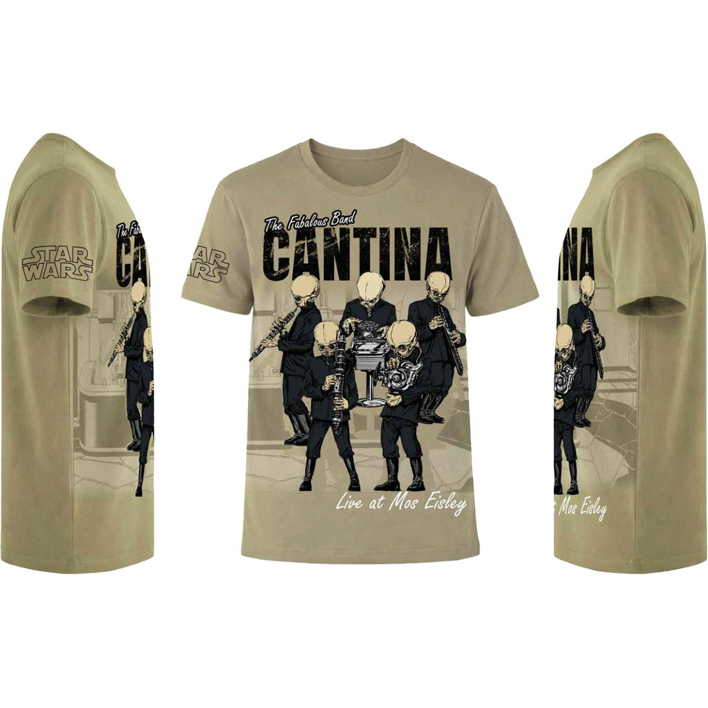 Productafbeelding Star Wars - Cantina Band T-shirt beige
