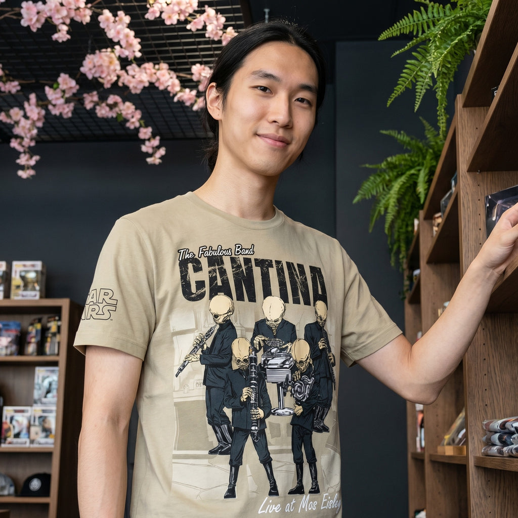 Productafbeelding Star Wars - Cantina Band T-shirt beige