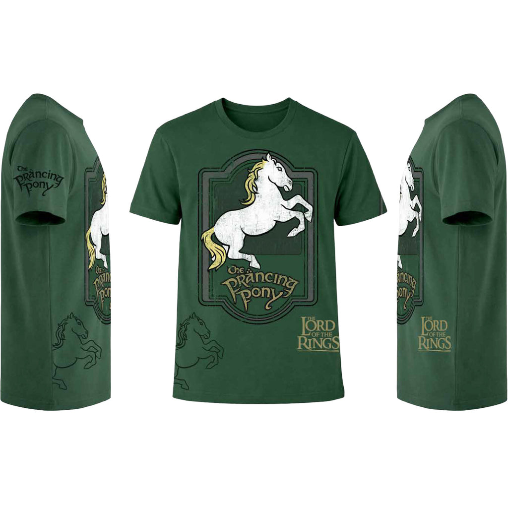 Productafbeelding In de Ban van de Ring - Het Groene Dwaallicht Logo T-shirt groen