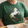 Productafbeelding In de Ban van de Ring - Het Groene Dwaallicht Logo T-shirt groen