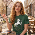 Productafbeelding In de Ban van de Ring - Het Groene Dwaallicht Logo T-shirt groen