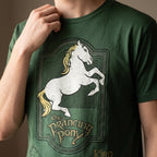 Productafbeelding In de Ban van de Ring - Het Groene Dwaallicht Logo T-shirt groen