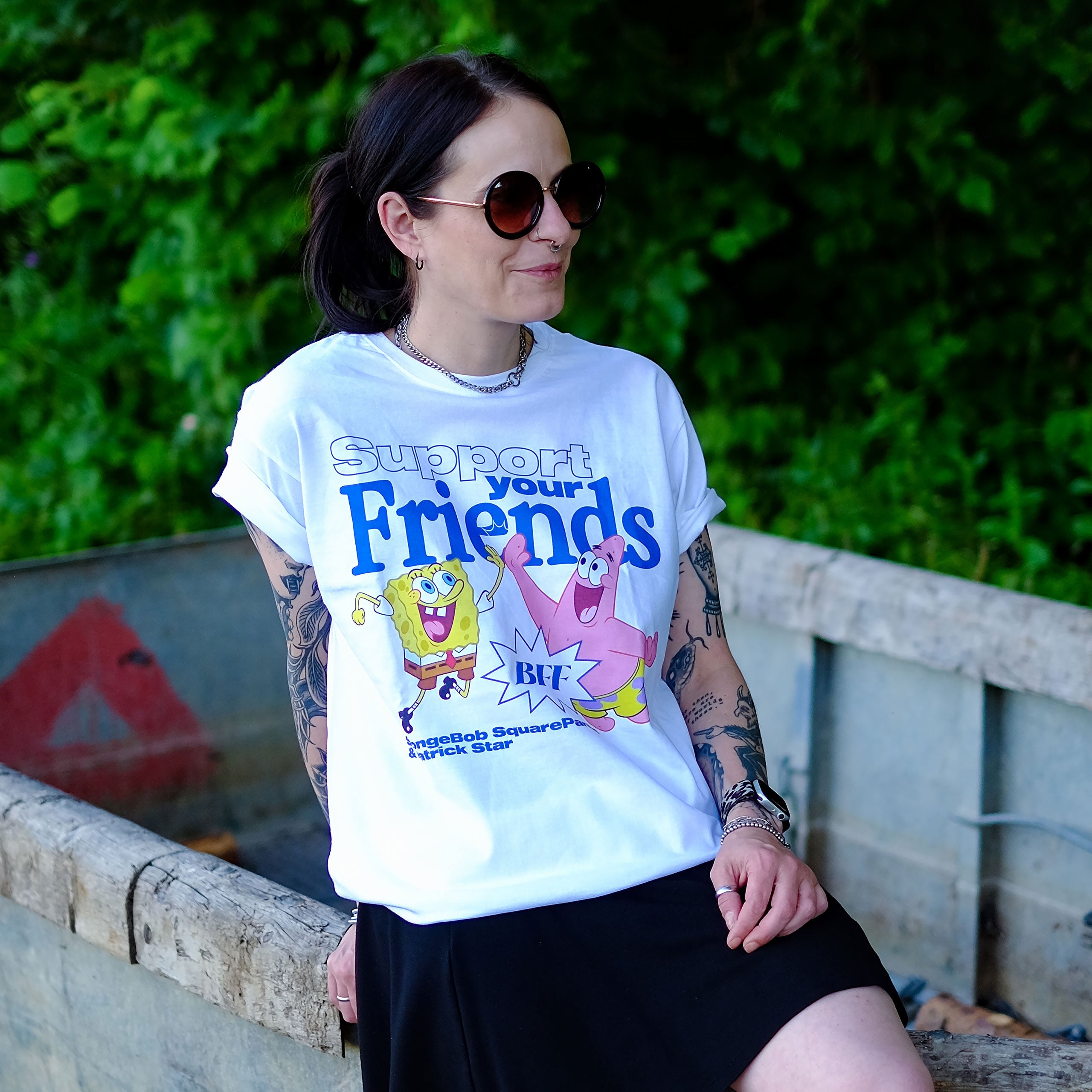 Product image SpongeBob and Patrick Support Your Friends T-Shirt