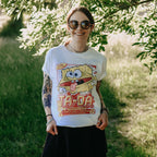 Productafbeelding SpongeBob - Party Like a Jellyfish T-shirt wit