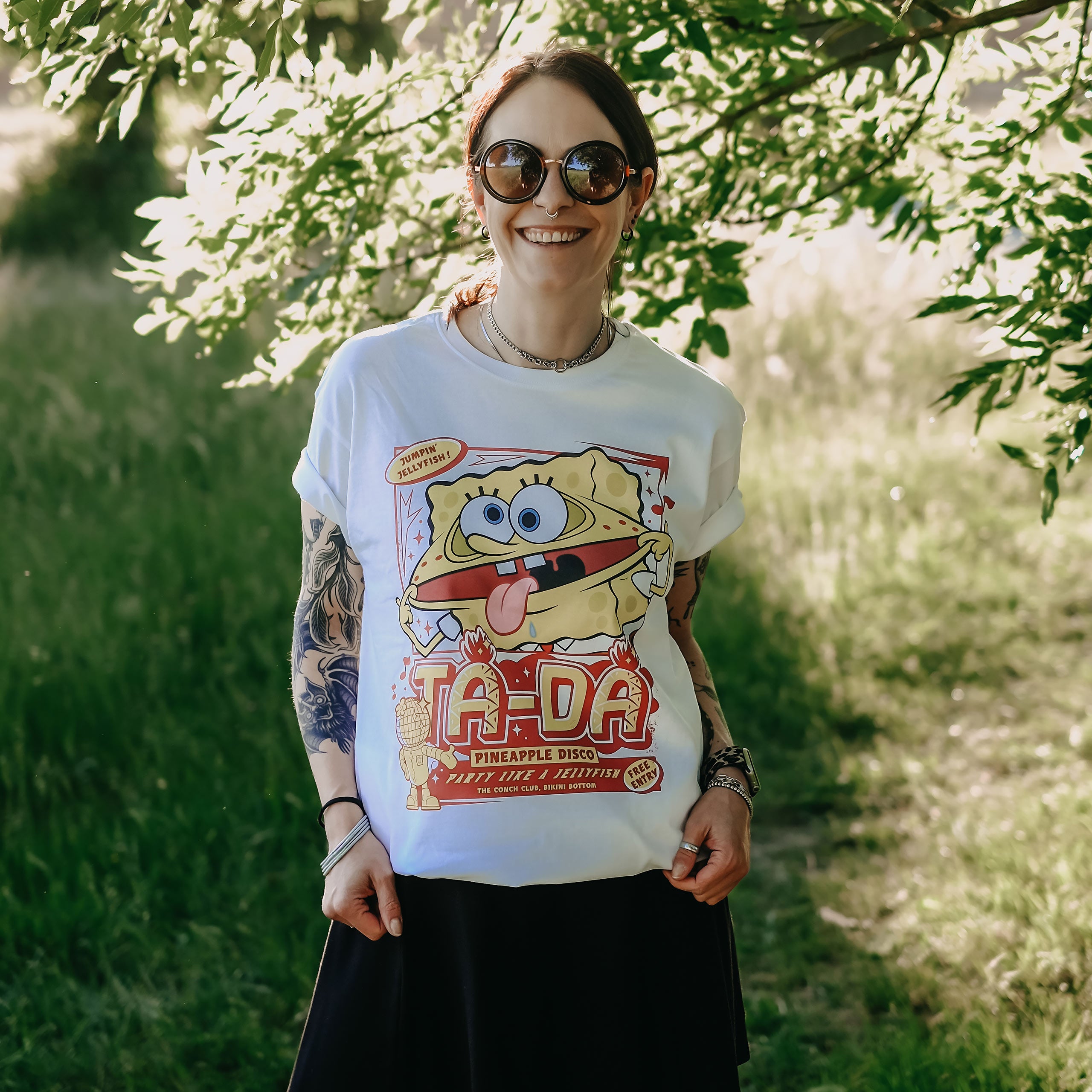 Product image SpongeBob - Party Like a Jellyfish T-Shirt white