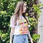 Productafbeelding SpongeBob - Party Like a Jellyfish T-shirt wit