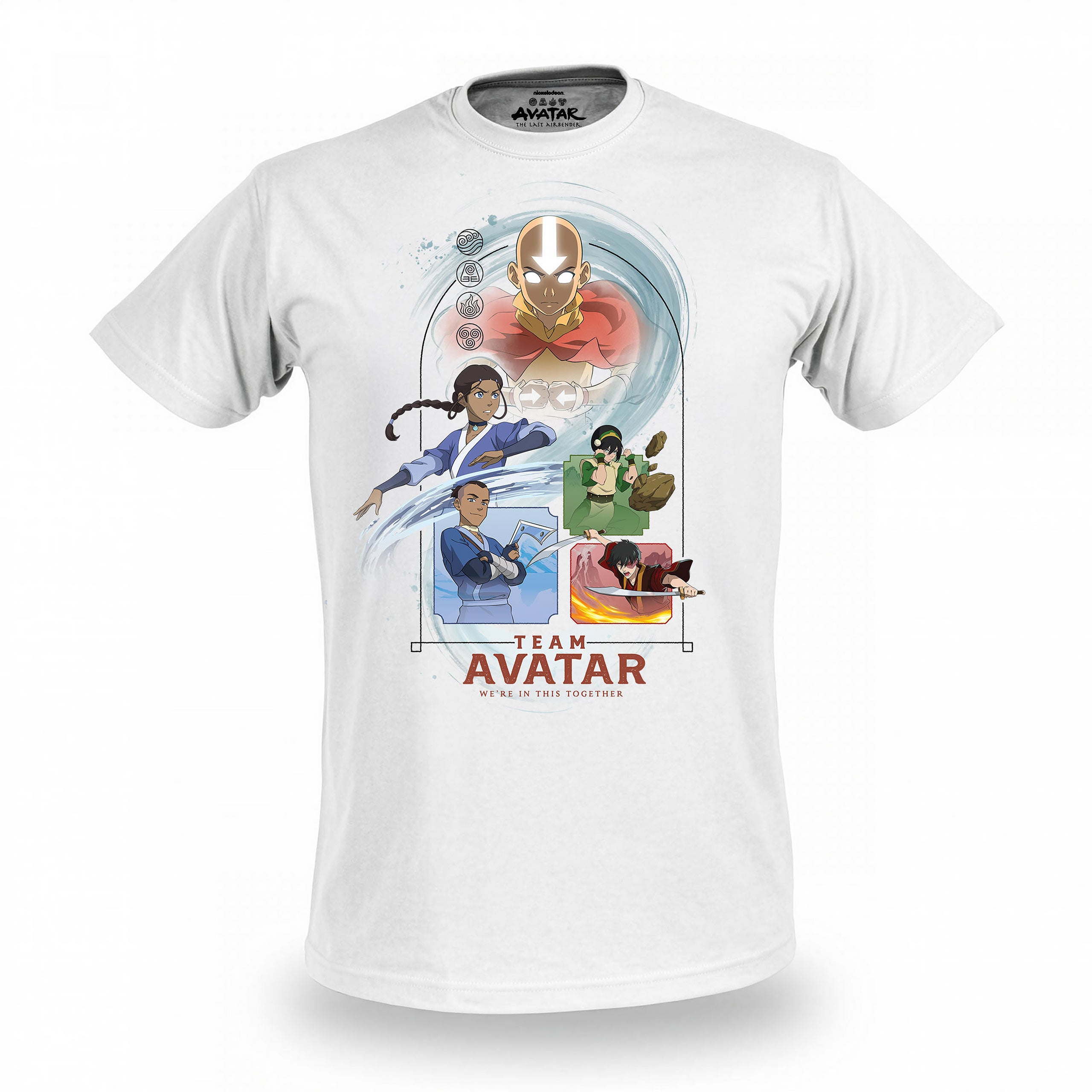 Productafbeelding Team Avatar T-shirt wit