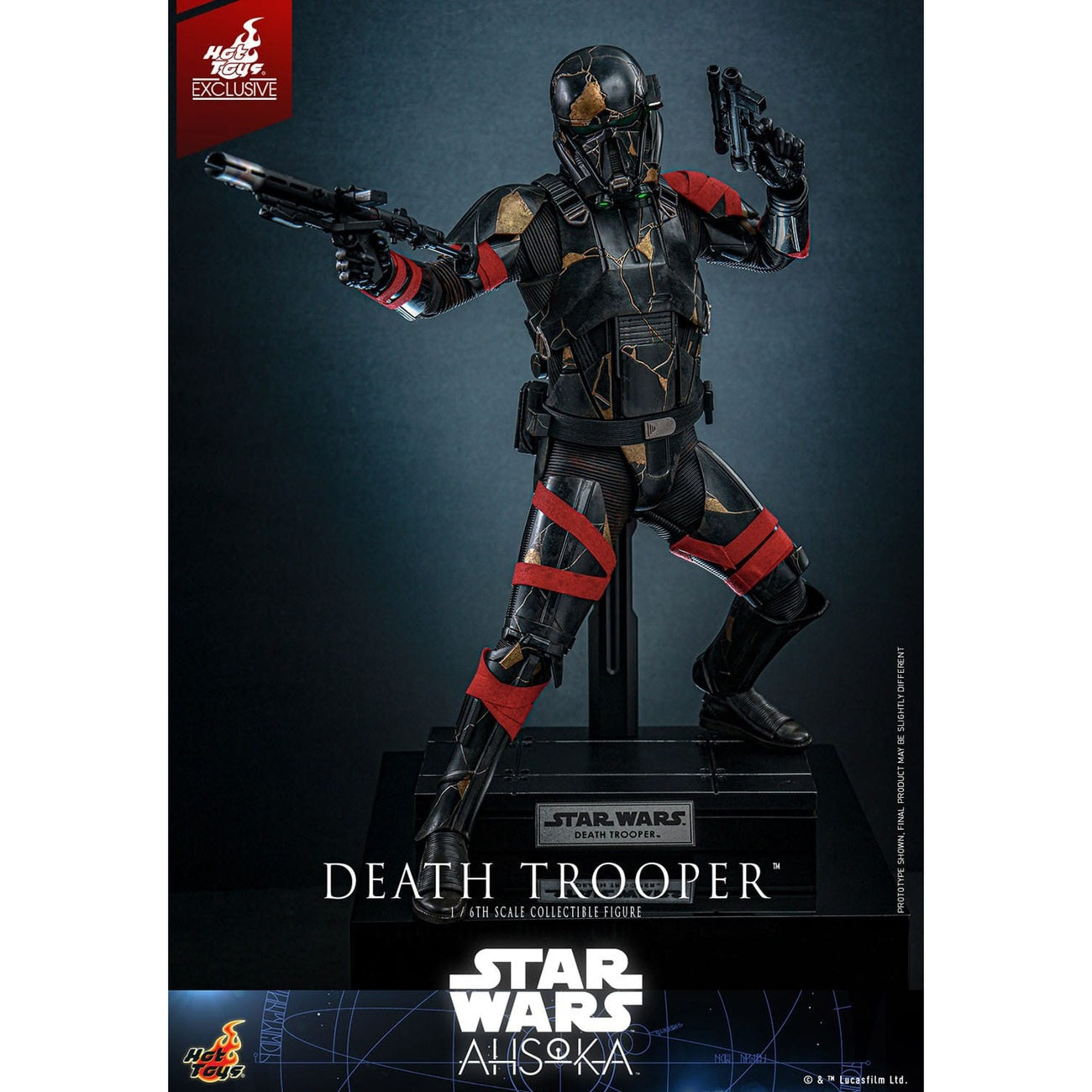 Productafbeelding Star Wars: Ahsoka - Death Trooper Masterpiece Actiefiguur 1:6