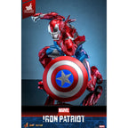 Productafbeelding Marvel - Iron Patriot Comic Diecast Masterpiece 1:6 exclusieve actiefiguur