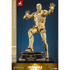 Productafbeelding Iron Man - Iron Mark III Masterpiece Actiefiguur 1:6 Gold Color Version Exclusief
