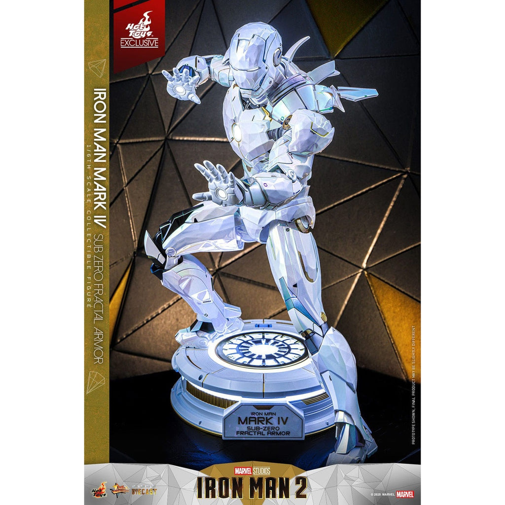 Productafbeelding Iron Man - Iron Man Mark IV Masterpiece 1:6 Actiefiguur Exclusief