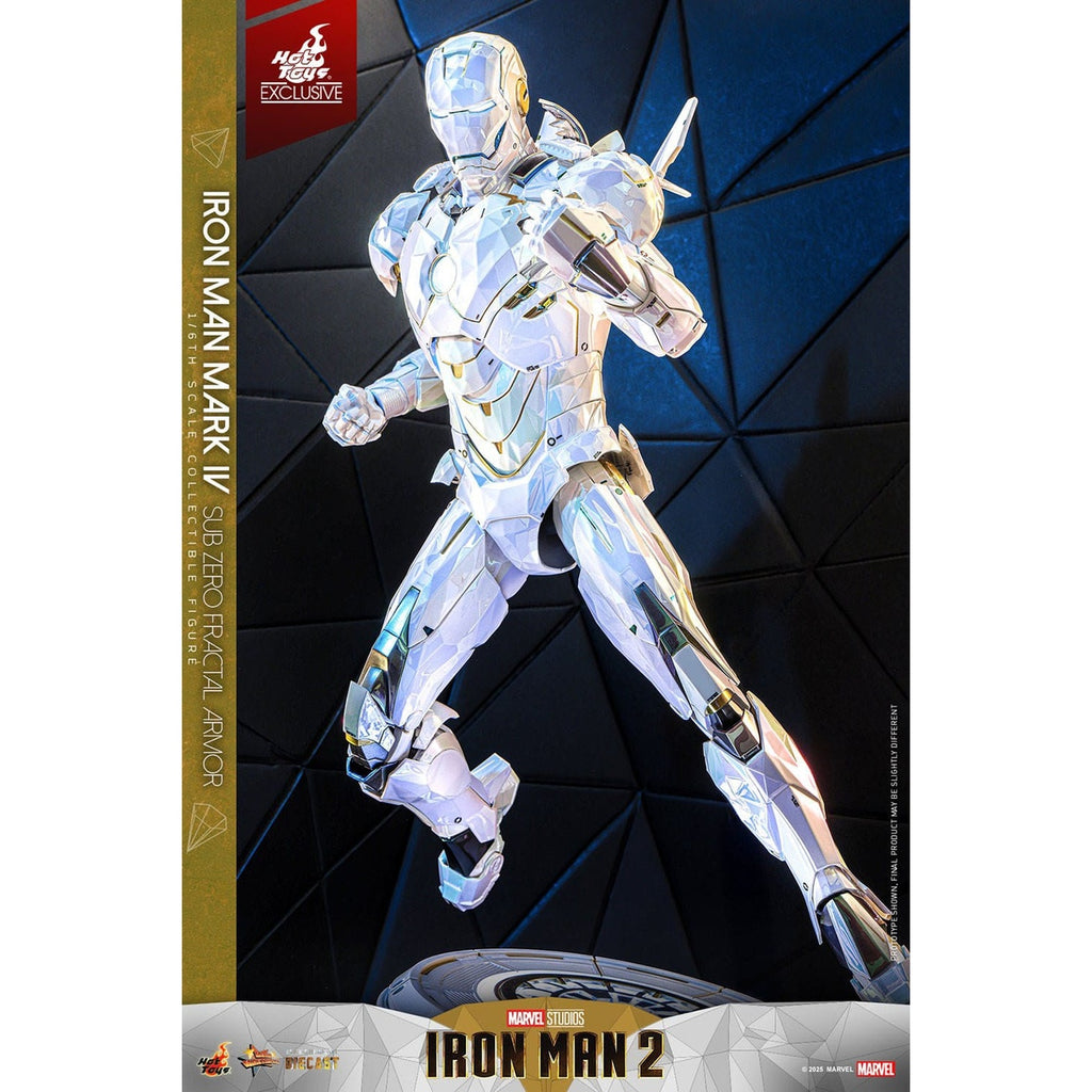 Productafbeelding Iron Man - Iron Man Mark IV Masterpiece 1:6 Actiefiguur Exclusief