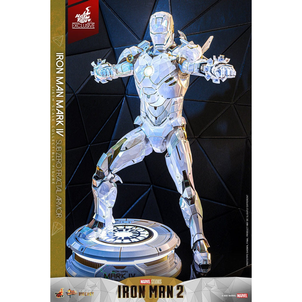 Productafbeelding Iron Man - Iron Man Mark IV Masterpiece 1:6 Actiefiguur Exclusief
