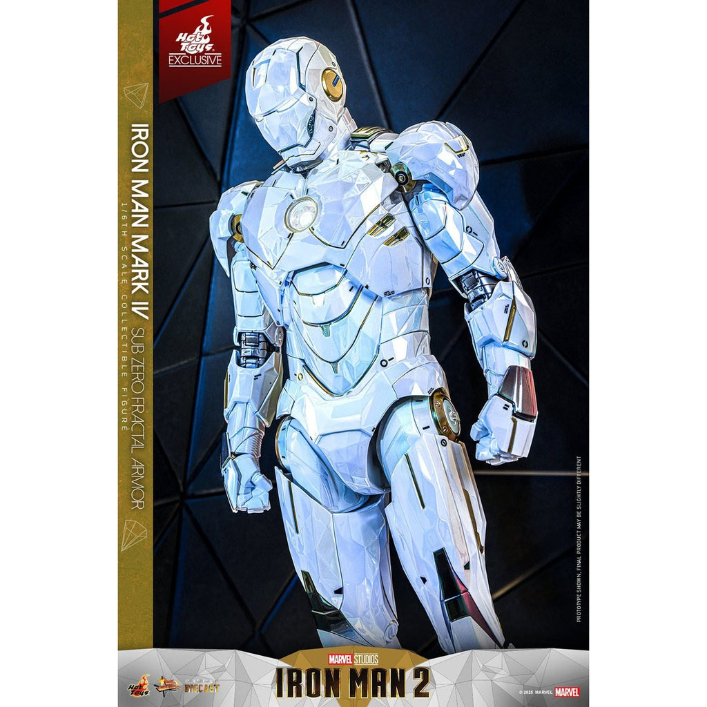 Productafbeelding Iron Man - Iron Man Mark IV Masterpiece 1:6 Actiefiguur Exclusief